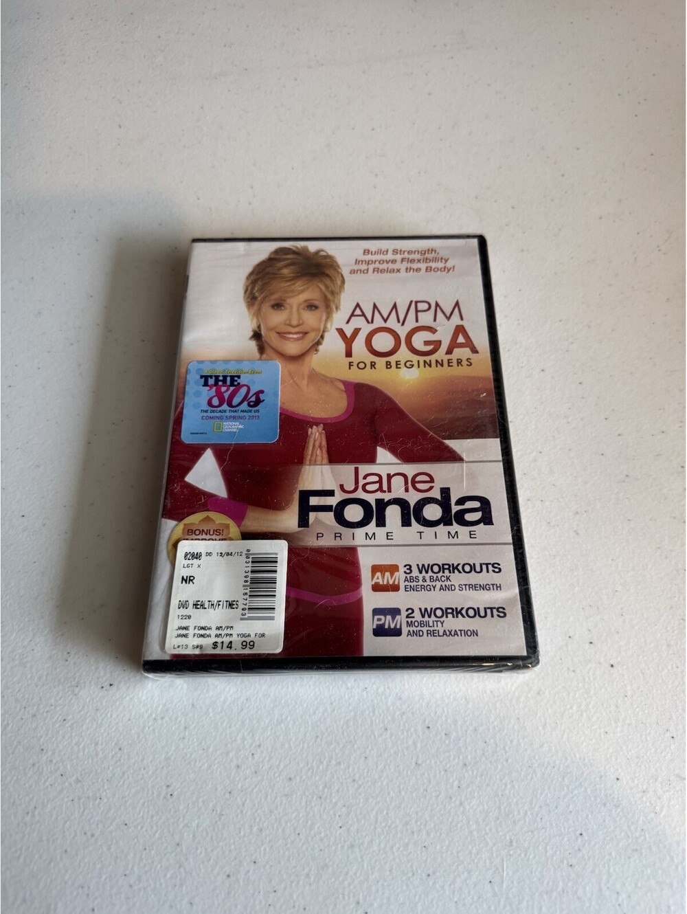 Jane Fonda: AM/PM Yoga for Beginners Prime Time DVD